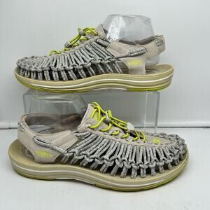 Keen Sandals Womens 10.5  Uneek Gray Bungee Hike Trail Shoe